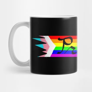 Trans LGBTQ+ Pride Ribbon Mug